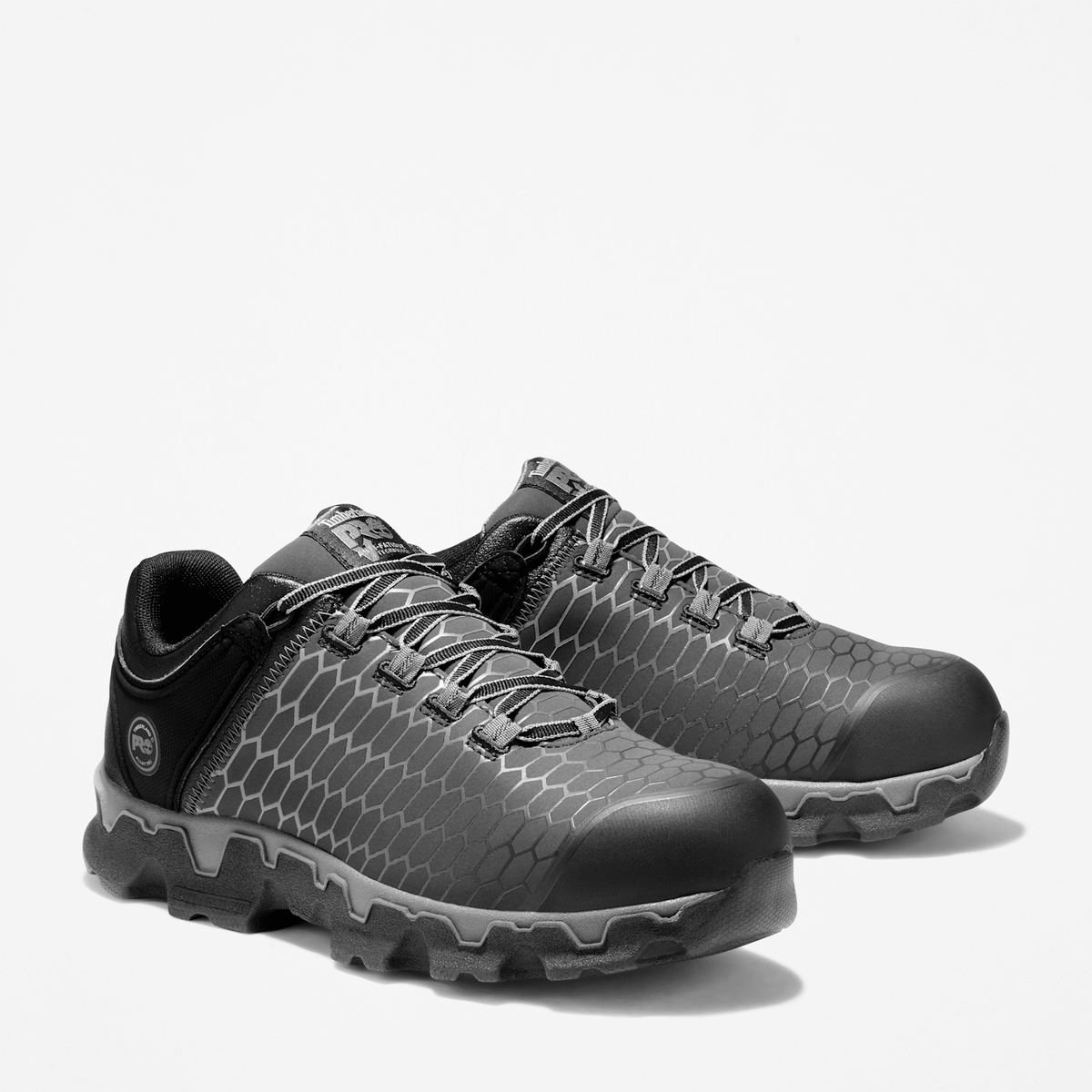 Mens Timberland PRO Powertrain Sport Alloy Toe Work Sneaker TBL Black ALT4