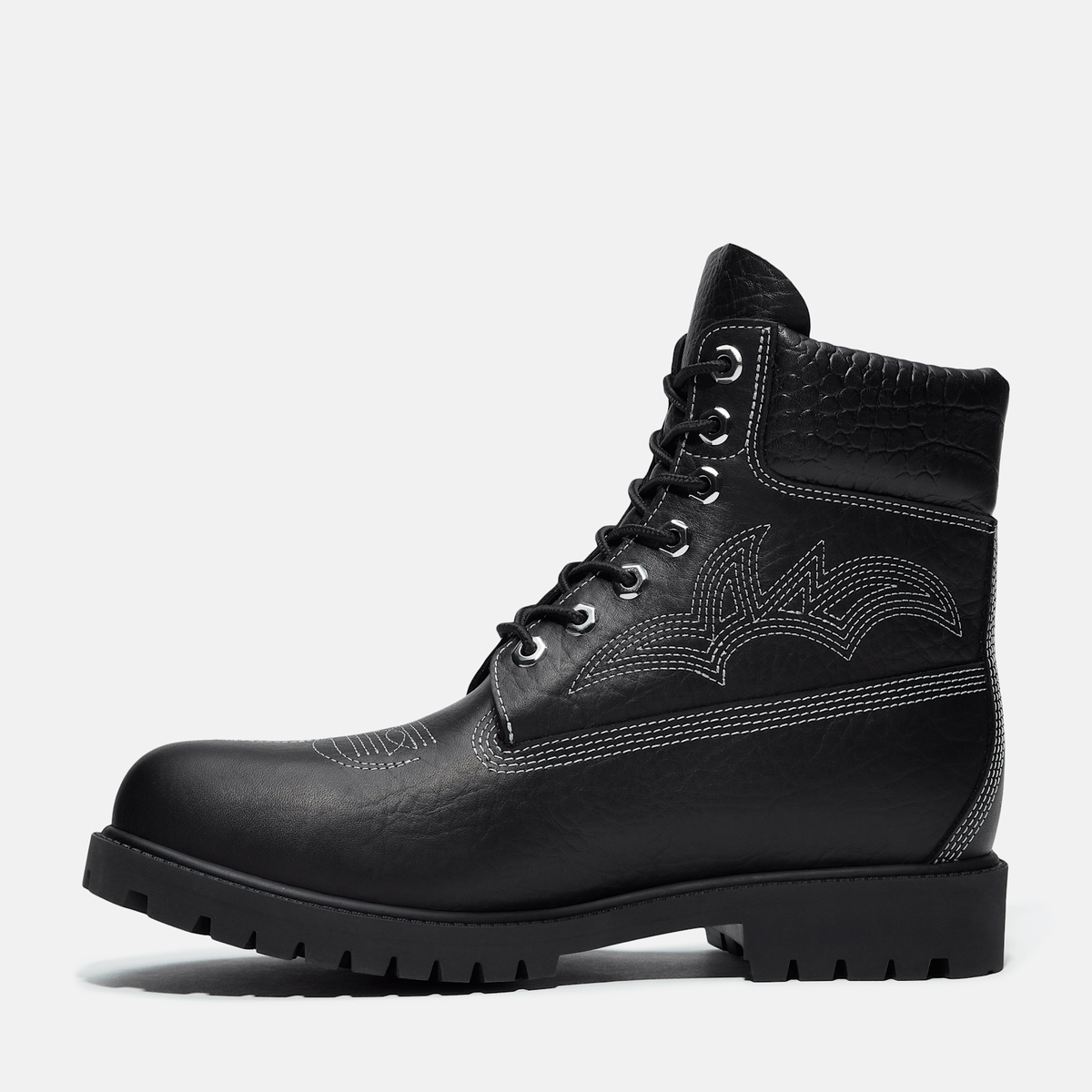 Mens Timberland x Sneaker Politics 6Inch Waterproof Boot TBL Black FullGrain ALT6