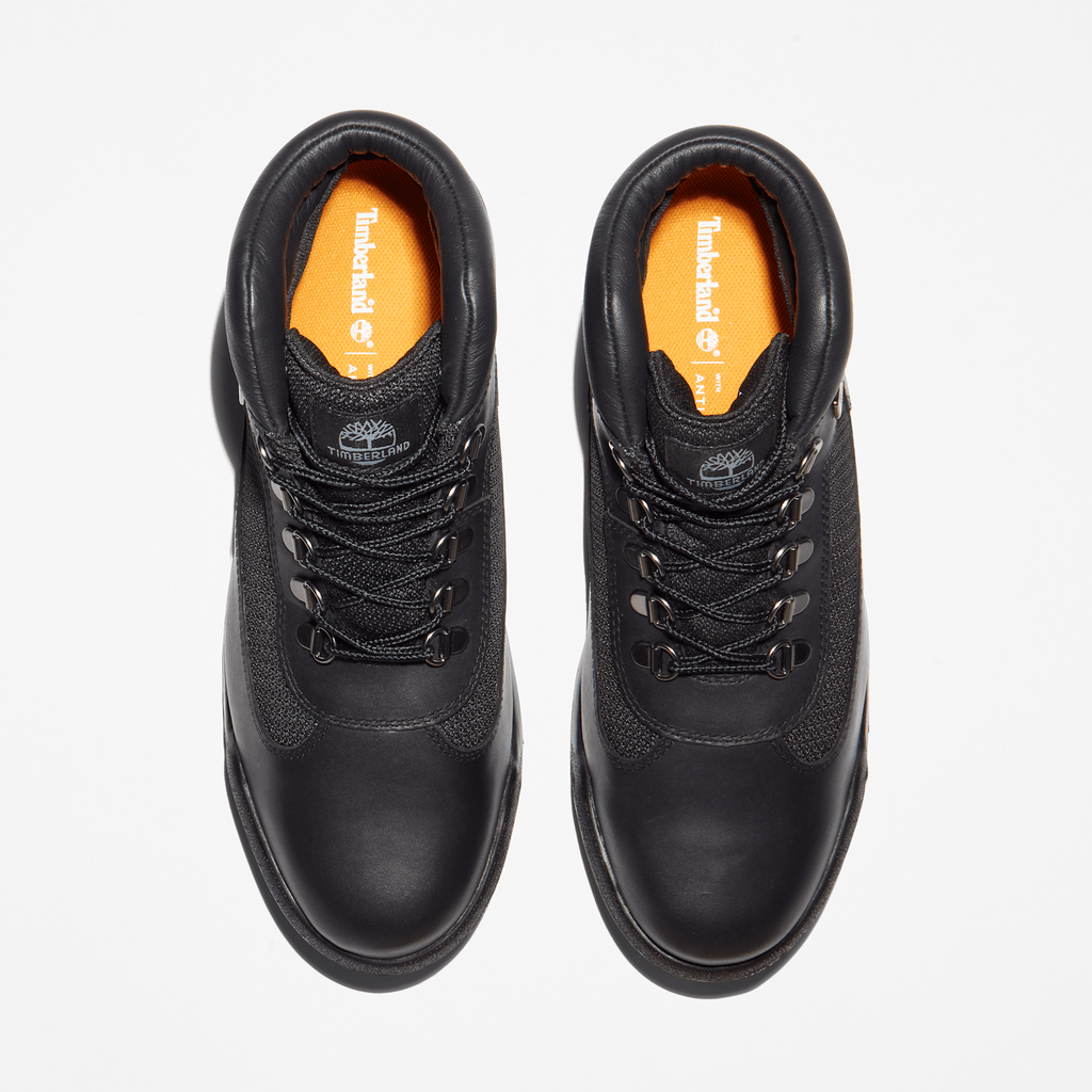 Mens Waterproof Field Boot TBL Black FullGrain ALT2