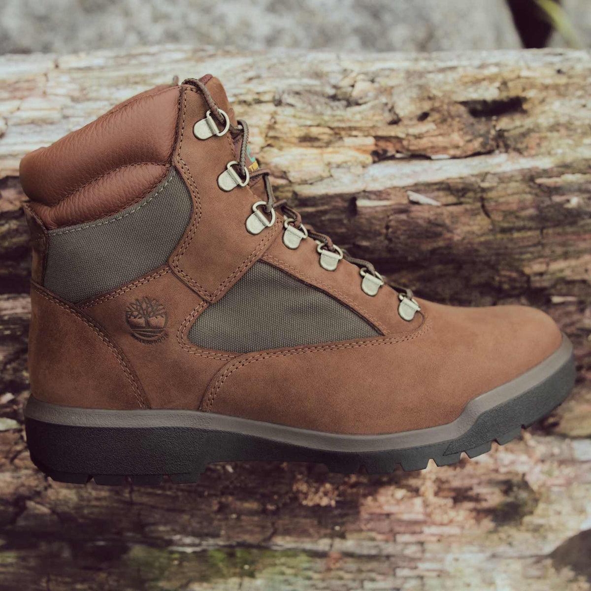 Mens Waterproof Mid Field Boot TBL Dark Brown Nubuck ALTA