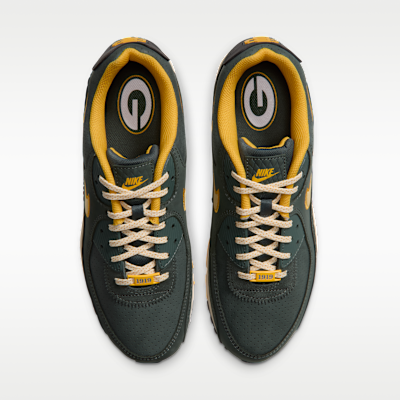 Nike Air Max 90 (Green Bay Packers) Men's NFL Shoes