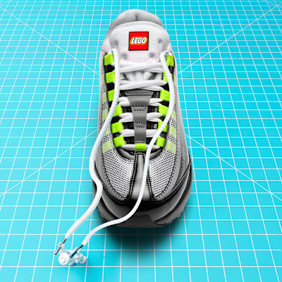 Nike Air Max 95 x LEGO® Collection Big Kids' Shoes