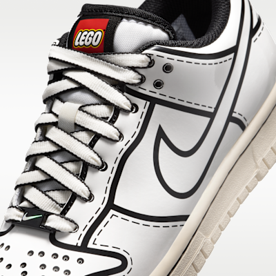 Nike Dunk Low x LEGO® Collection Big Kids' Shoes