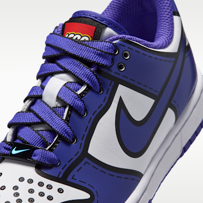 Nike Dunk Low x LEGO® Collection Little Kids' Shoes