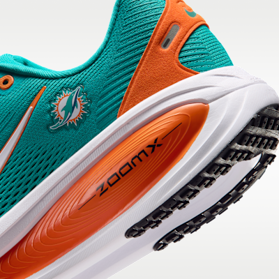 Nike Vomero 18 (Miami Dolphins) Men's NFL Road Running Shoes