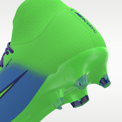 Nike Mercurial Superfly 11 Academy By You Custom Firm-Ground High-Top Soccer Cleats