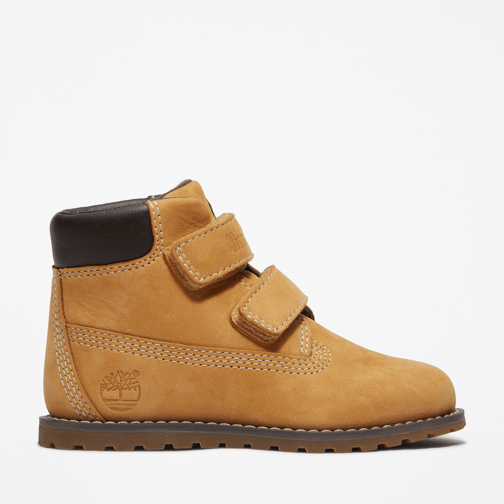 Toddler Pokey Pine HookandLoop Boot TBL Wheat Nubuck HERO