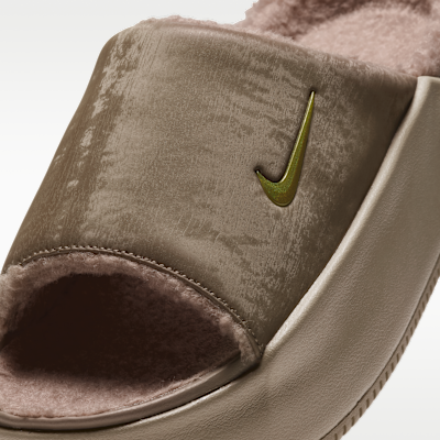Nike Calm Elevation SE Faux Fur Women's Slides