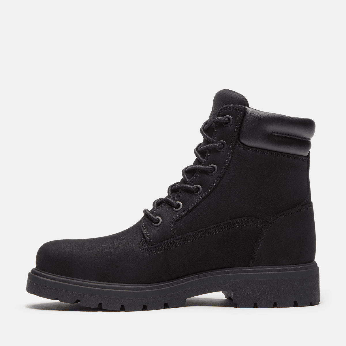 Womens Auburn Falls 6Inch Waterproof Boot TBL Black Nubuck ALT6
