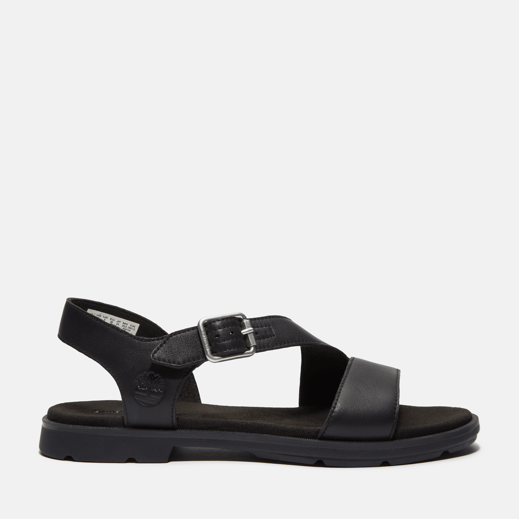 Womens Calista Bay Backstrap Sandal TBL Black FullGrain HERO
