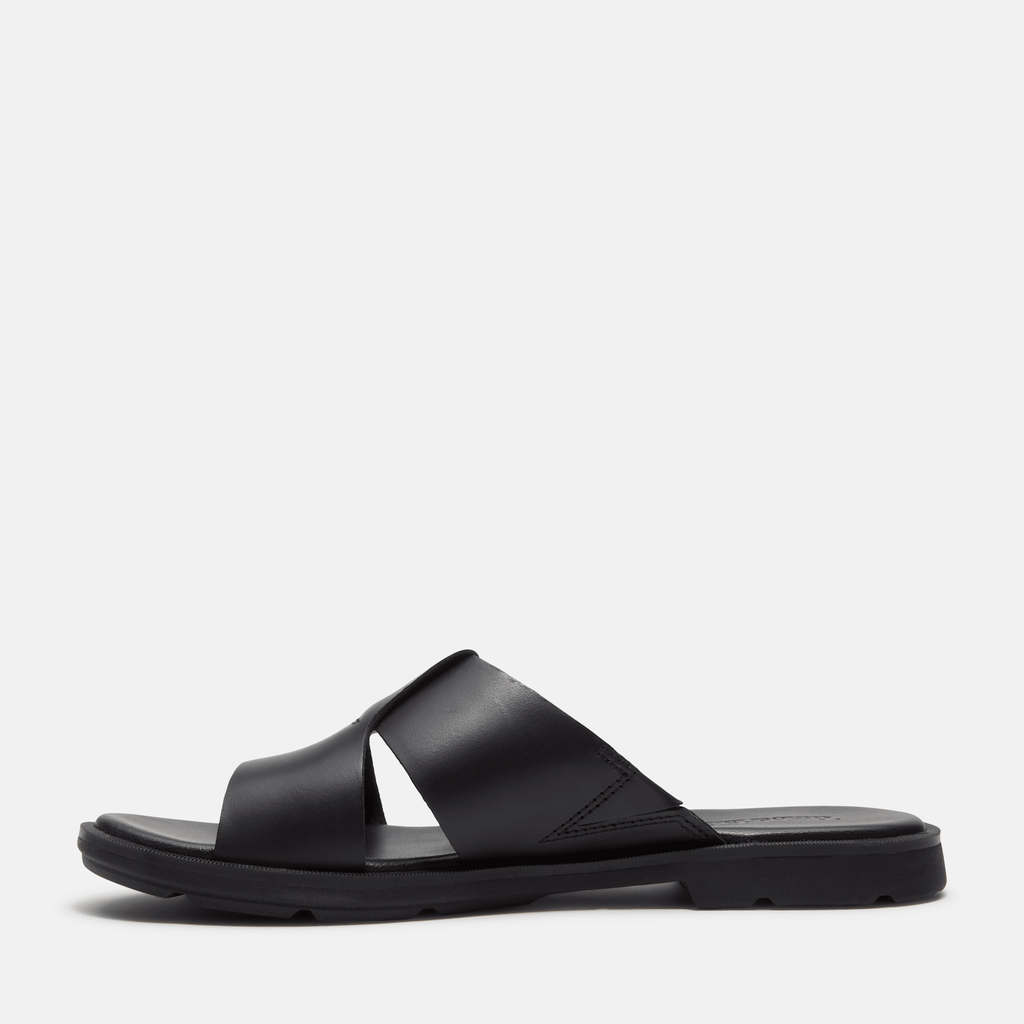 Womens Calista Bay Slide Sandal TBL Black FullGrain ALT6