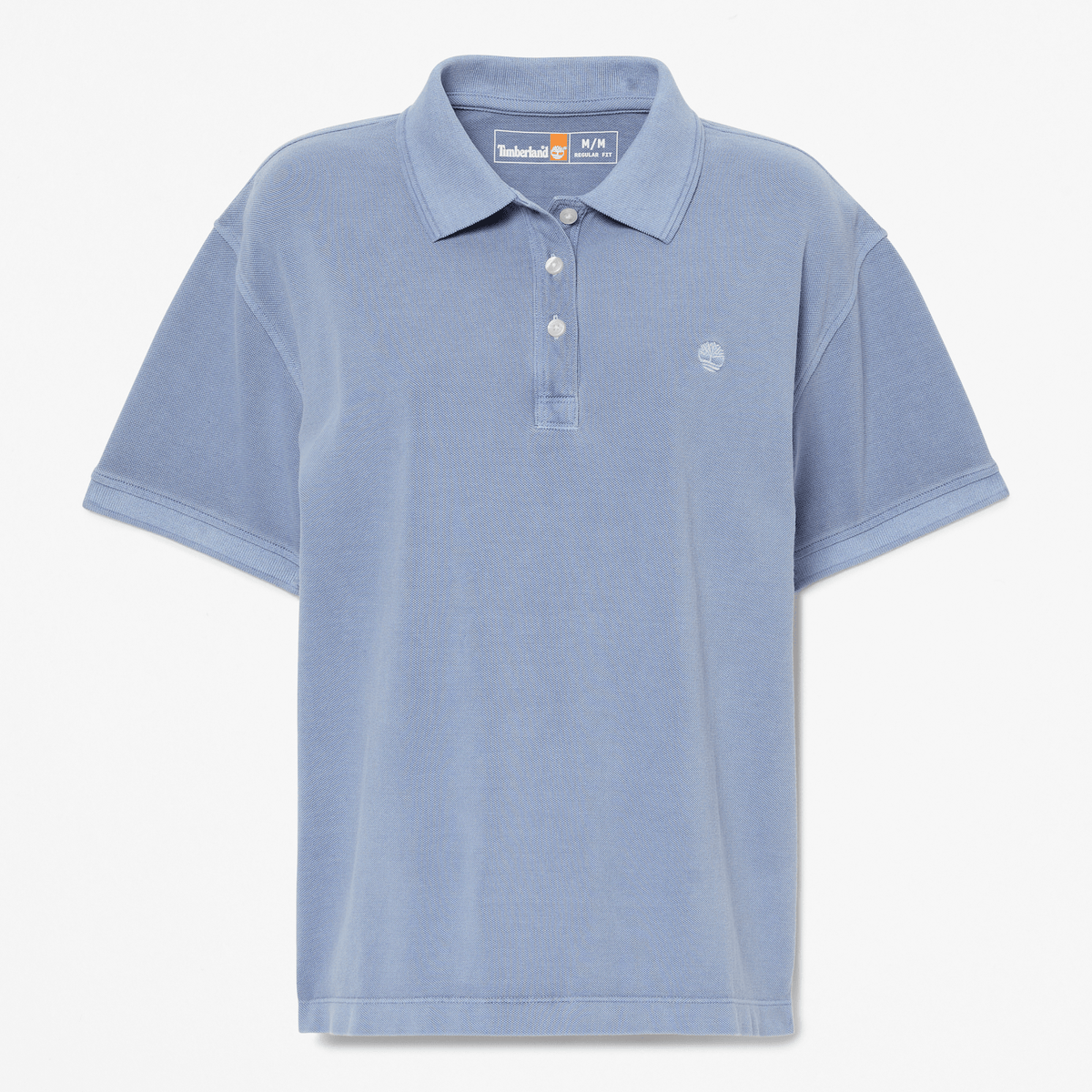 Womens Garment Dyed ShortSleeve Pique Polo TBL Stone Wash HERO