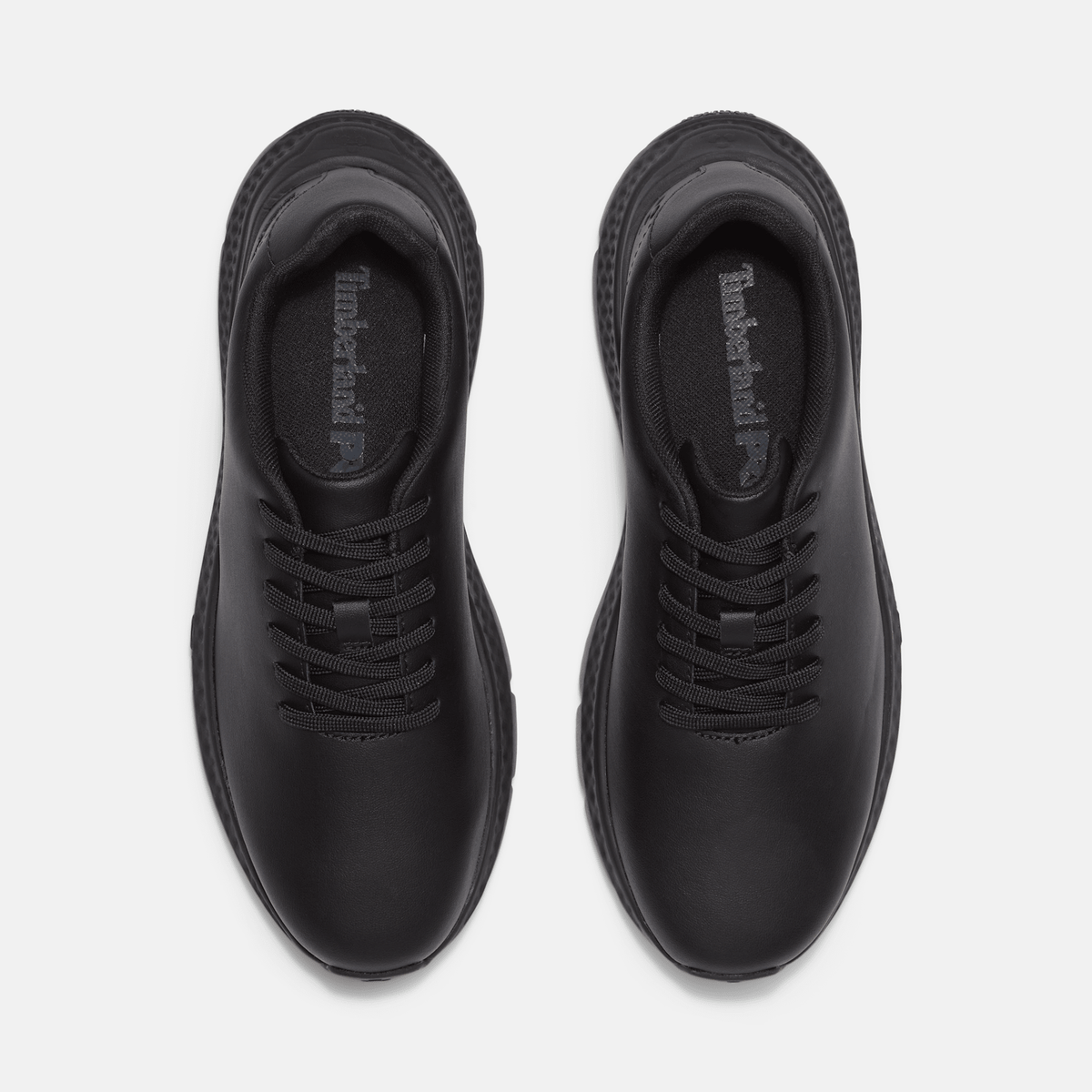 Womens Power Shift SlipResistant Hospitality Work Sneaker TBL Black Leather ALT2