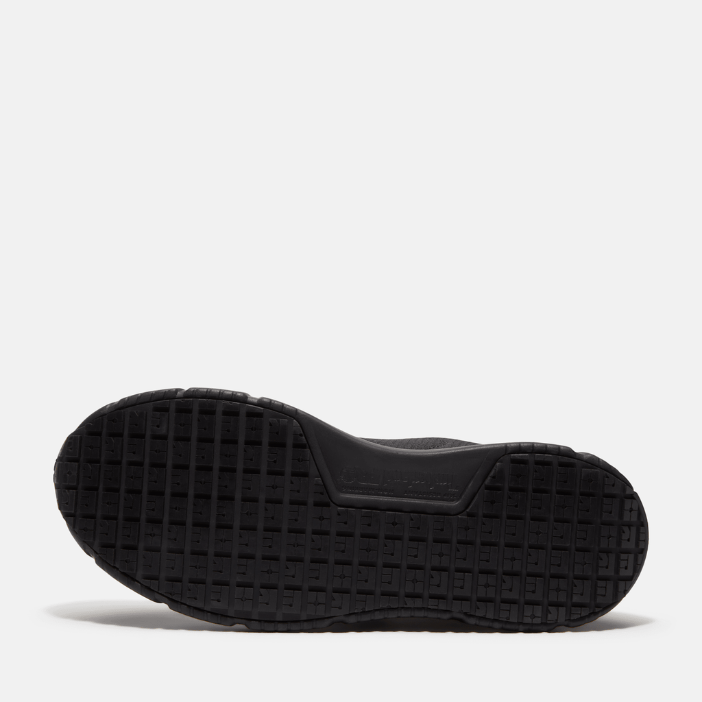 Womens Power Shift SlipResistant Hospitality Work Sneaker TBL Black Ripstop Nylon ALT3