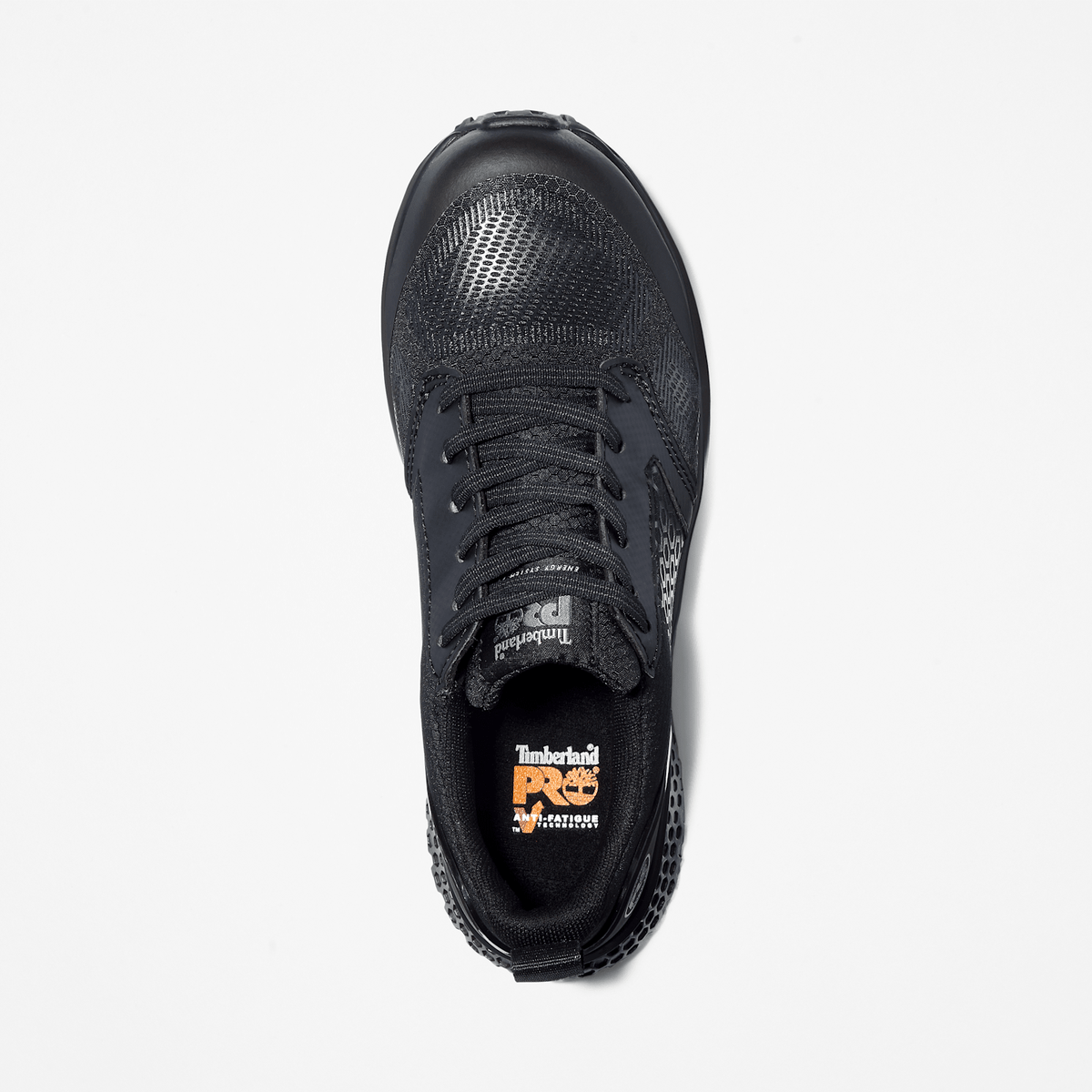 Womens Reaxion Composite Toe Work Sneaker TBL BlackGrey ALT2
