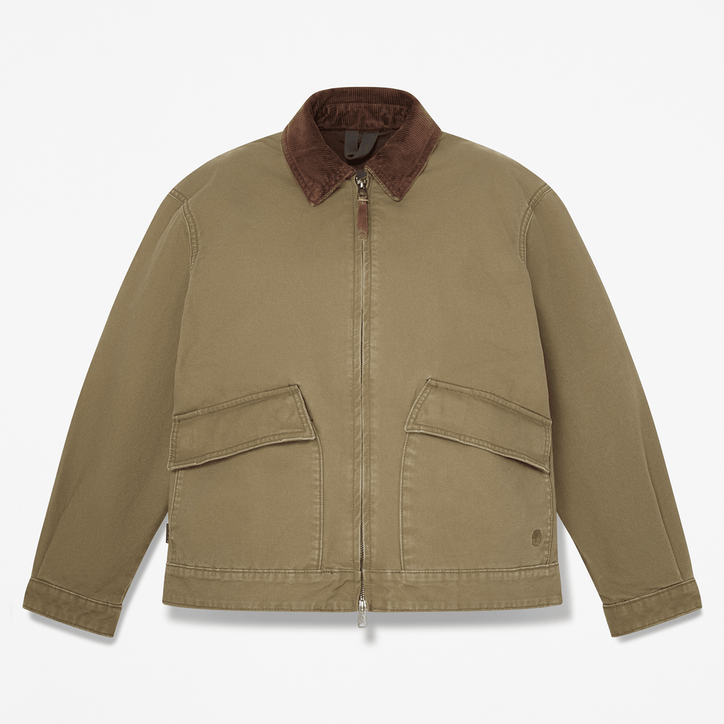 Womens Strafford Washed Canvas Jacket 20 TBL Dark Olive HERO