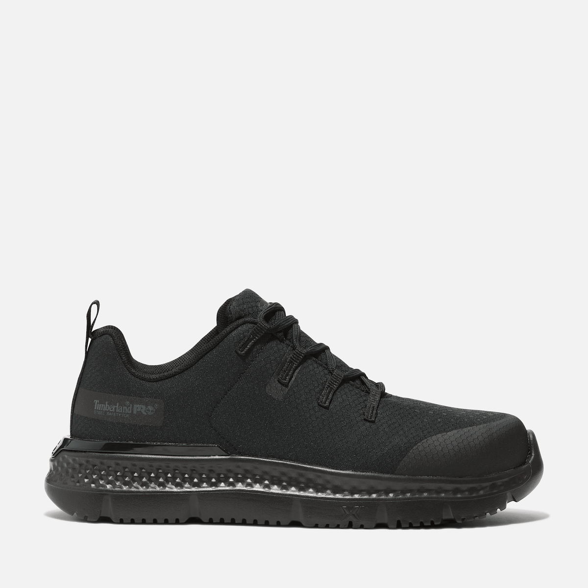 Womens Timberland PRO Intercept Athletic SteelToe Work Sneaker TBL Black HERO