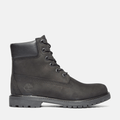 Womens Timberland Premium 6Inch Waterproof Boot TBL Black Nubuck HERO