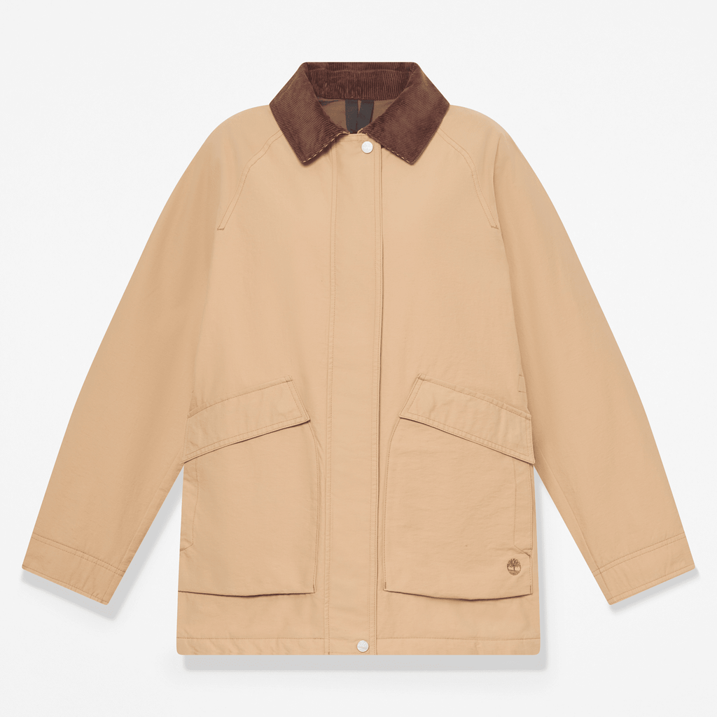 Womens Wenham WaterRepellent Insulated Barn Coat TBL Earth Brown HERO